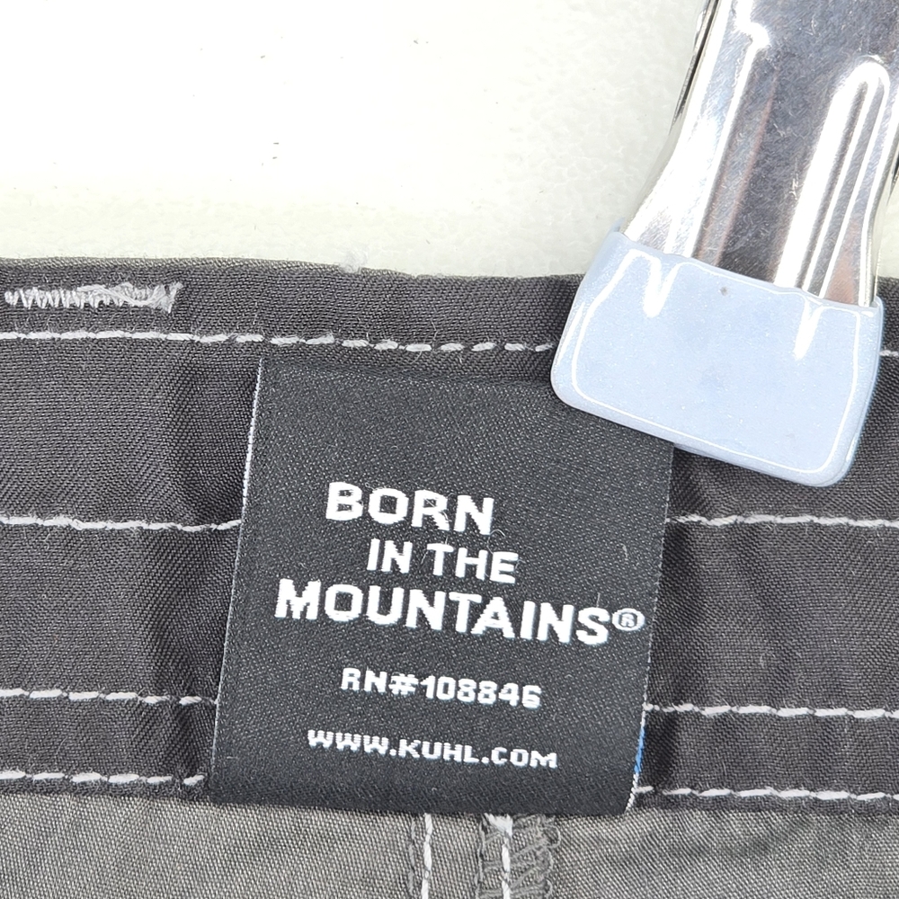 Women's KUHL Kontra Cargo Pants Carbon Gray Size 14 Short 14P NWT - Picture 8 of 12